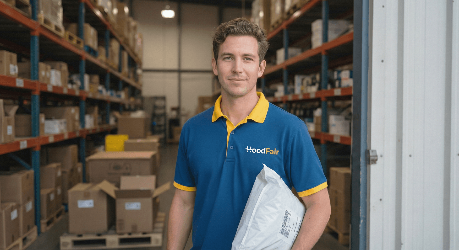 HoodFair delivery person
