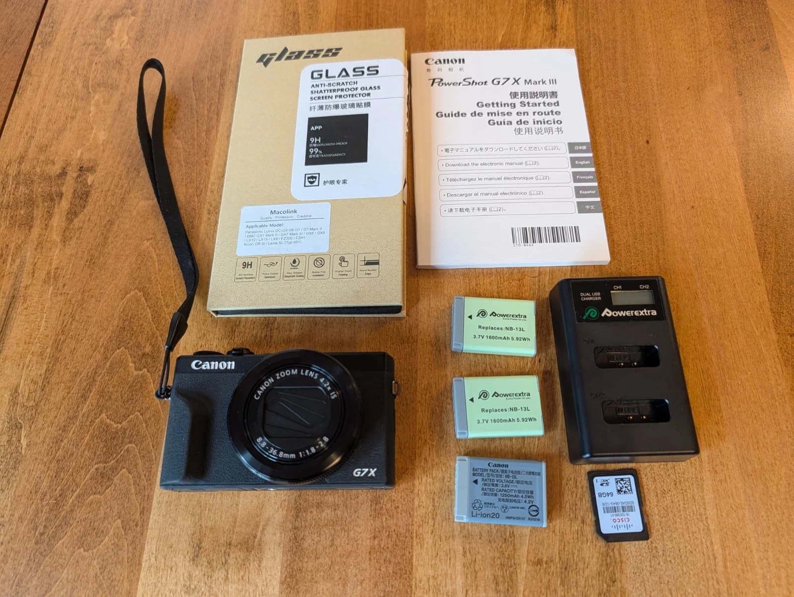 Canon PowerShot G7 X Mark III 20.1MP Digital Point & Shoot Camera - Black - Image 1