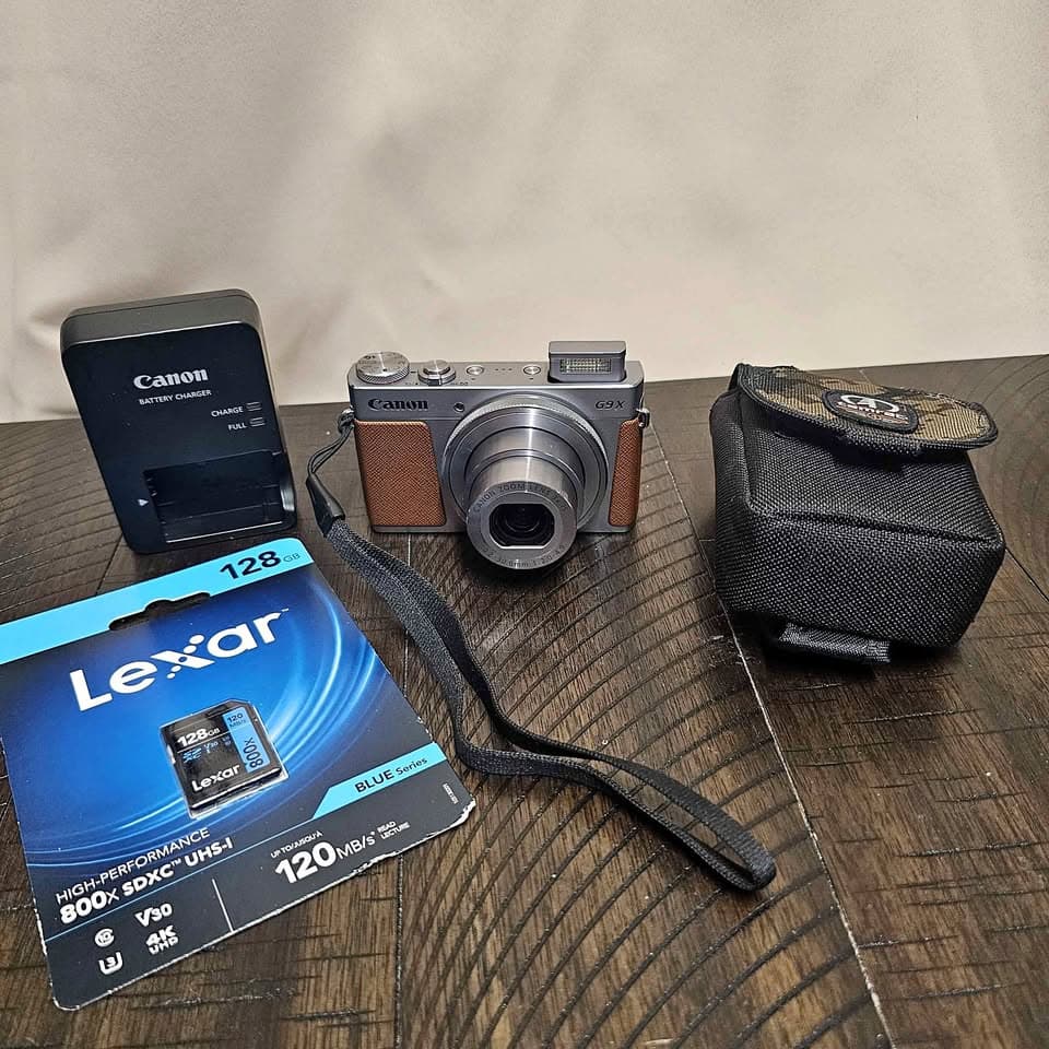 Canon Powershot G9X Digital Camera - Image 1