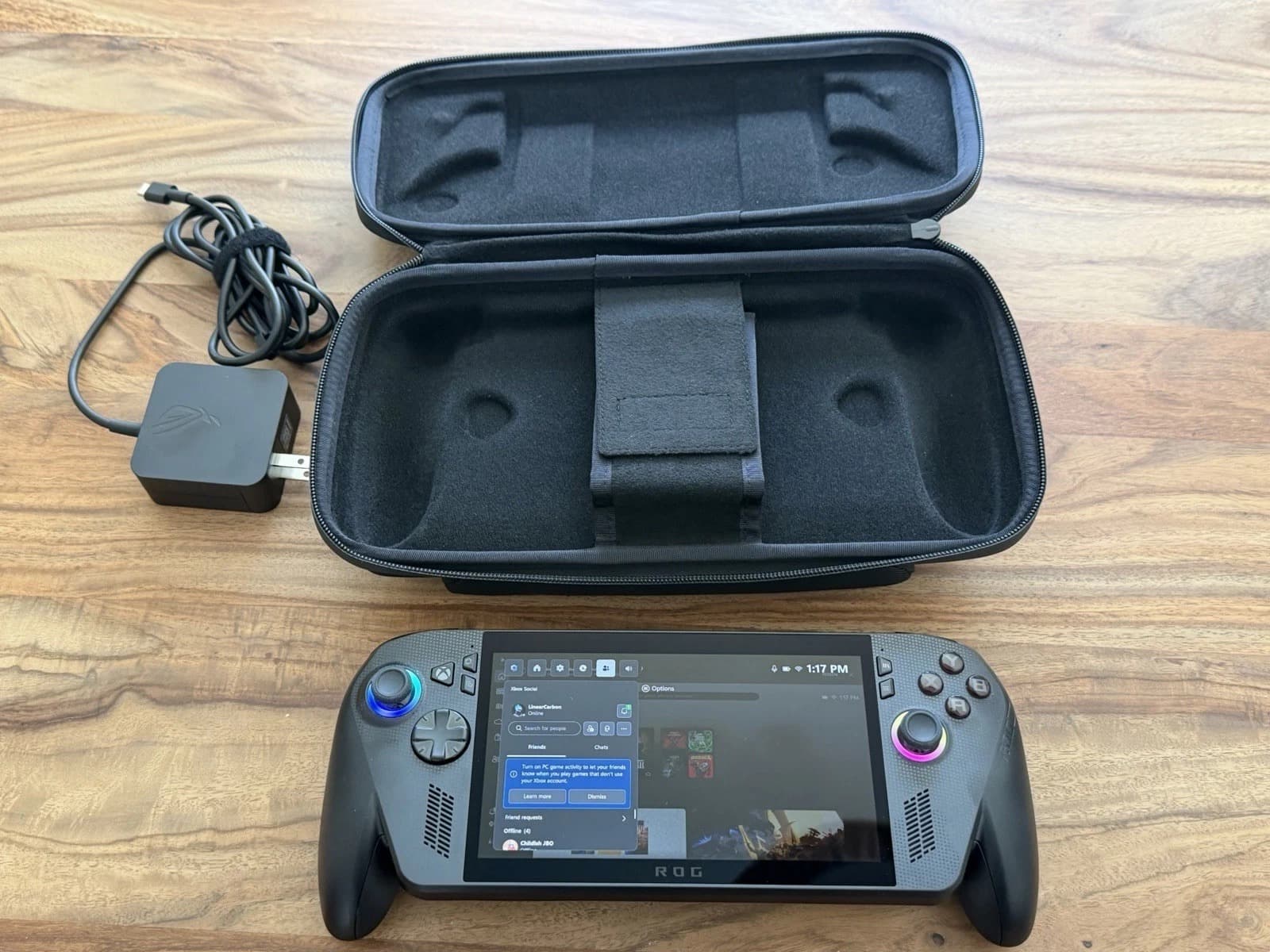 ROG Xbox Ally x Handheld Gaming Monitor 7" FHD 120Hz, AMD Ryzen, AI Z2, 1TB SSD - Image 1